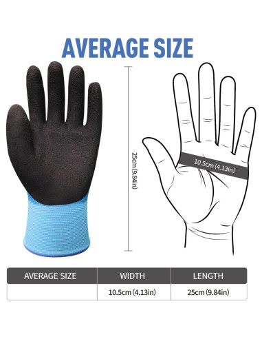 Guantes de Trabajo Aislantes 1000V Defway Impermeables