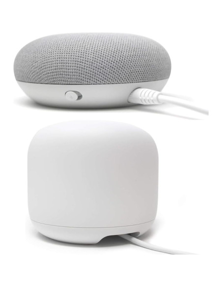 Adaptador de Corriente 1.83m Vebner para Google Nest Mini y Hub