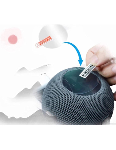 Paquete de 2 Protectores de Pantalla TPU para HomePod Mini
