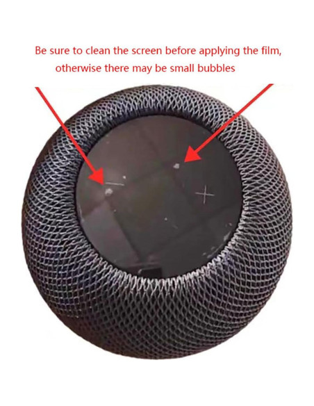Paquete de 2 Protectores de Pantalla TPU para HomePod Mini Paquete de 2 Protectores de Pantalla TPU para HomePod Mini