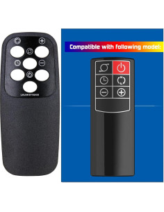 Control Remoto Reemplazo Calefactor Torre Lasko CT22835 2