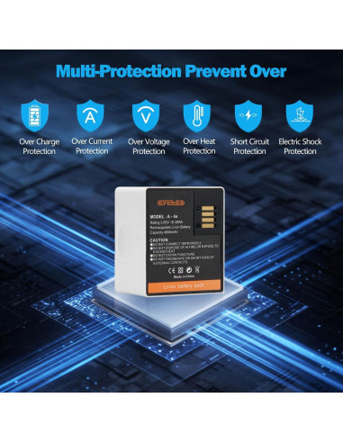 Baterías Recargables A-4a para Arlo Pro 3/4/5S 2K - Paquete de 2