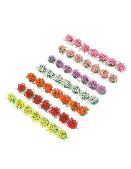 Grupo de Flores Miniatura Giantree 49 Pcs para Manualidades Grupo de Flores Miniatura Giantree 49 Pcs para Manualidades