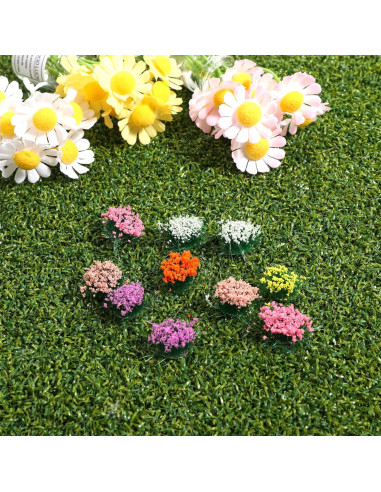 Grupo de Flores Miniatura Giantree 49 Pcs para Manualidades