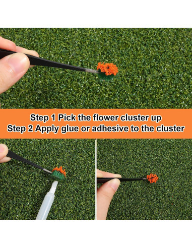 Grupo de Flores Miniatura Giantree 49 Pcs para Manualidades