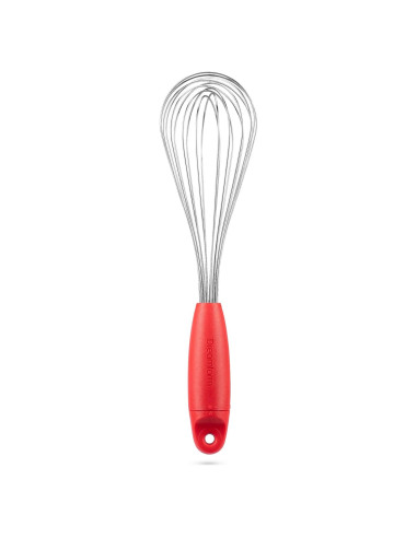 Batidor de Globo Dreamfarm Flisk Rojo - 3 en 1, Acero Inoxidable
