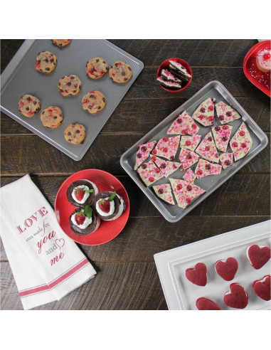 Juego de Utensilios para Hornear 3 Piezas USA Pan Acero Aluminizado