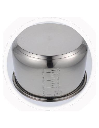 Olla Arrocera Interior Cabilock 5L Acero Inoxidable Plata