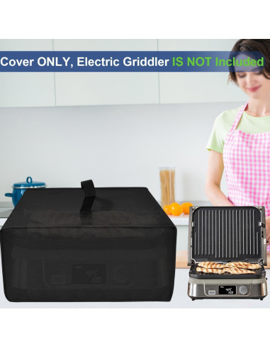 Cubierta de Polvo para Plancha Eléctrica Cuisinart GR-5BP1 - Nylon 600D