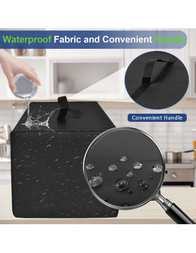 Cubierta de Polvo para Plancha Eléctrica Cuisinart GR-5BP1 - Nylon 600D