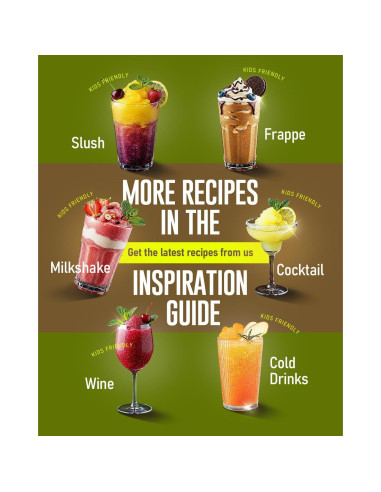 Máquina de Slushie INOVIVA S1.2 68 oz Sin Hielo, Autolimpieza