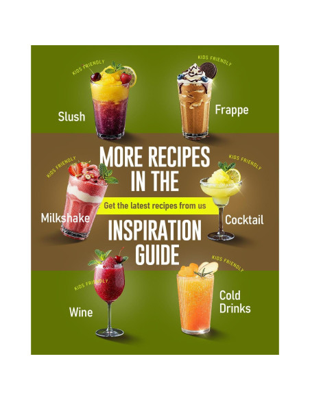 Máquina de Slushie INOVIVA S1.2 68 oz Sin Hielo, Autolimpieza