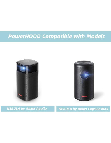 Adaptador de CA 15V PowerHOOD para Proyector Anker NEBULA