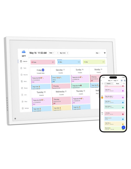 Calendario Digital Inteligente Canupdog 10.1" WiFi HD Calendario Digital Inteligente Canupdog 10.1" WiFi HD
