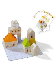 Bloques de Construcción de Madera HABA 26 Piezas Juguete STEM