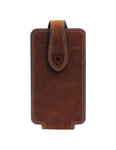 Funda de Teléfono Celular ARIAT de Cuero Marrón Unisex