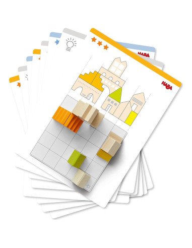 Bloques de Construcción de Madera HABA 26 Piezas Juguete STEM