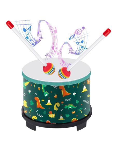 Batería de Suelo Boao para Niños 20.3 x 16.5 cm Dinosaurio