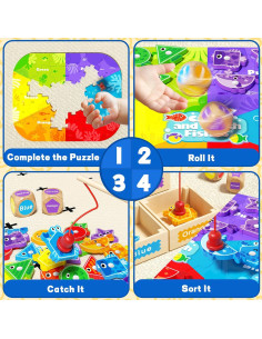 Juego de Pesca Magnético Montessori Edutree 25.4cm para Niños 2