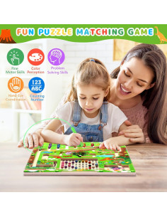 Laberinto Magnético de Colores FICCURYS 29.5 cm para Niños 2