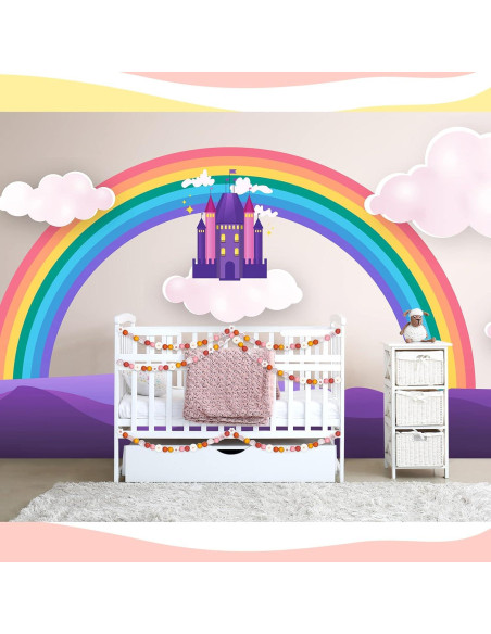 200 Perlas de Madera Arcoíris Waydress para Manualidades DIY