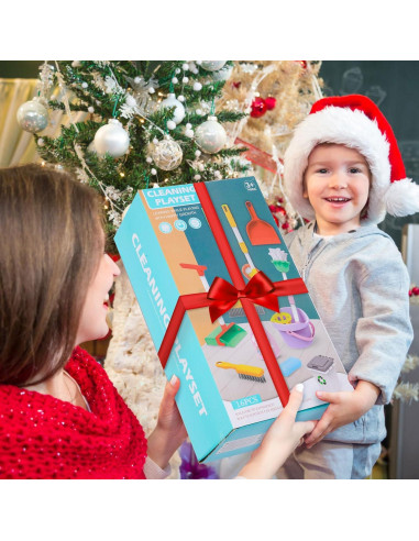 Juego de Limpieza para Niños TUZT 14 Piezas Ajustables