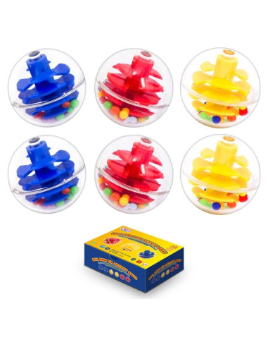 6 Pelotas de Sonajero WEofrecemosloqueQUIERES - 4.57 cm Seguras