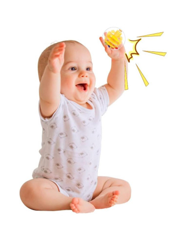 6 Pelotas de Sonajero WEofrecemosloqueQUIERES - 4.57 cm Seguras