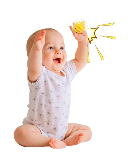 6 Pelotas de Sonajero WEofrecemosloqueQUIERES - 4.57 cm Seguras