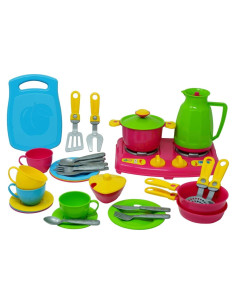 Juego de Cocina de Juguete TECHNOK 38 Piezas para Niños