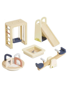 Conjunto de Muebles de Jardín para Casa de Muñecas Le Toy Van