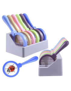 12 Lupas de Mano para Niños Saysurey 3.5x Irrompibles