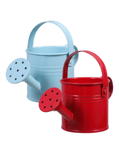 2 Regaderas de Metal para Niños Toddmomy - 15x7.5cm Rojo