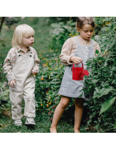 2 Regaderas de Metal para Niños Toddmomy - 15x7.5cm Rojo 2