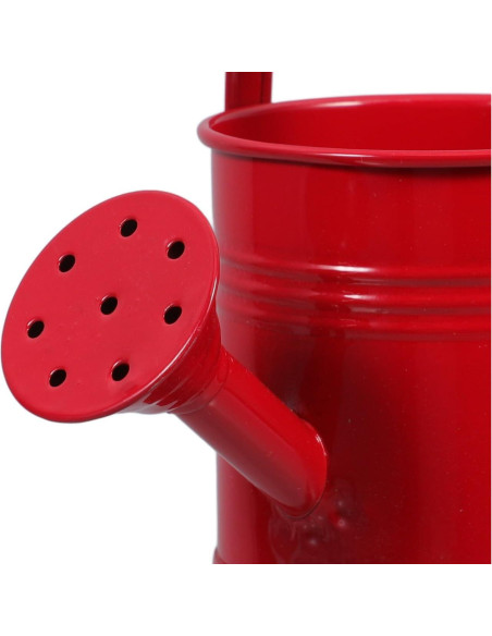 2 Regaderas de Metal para Niños Toddmomy - 15x7.5cm Rojo