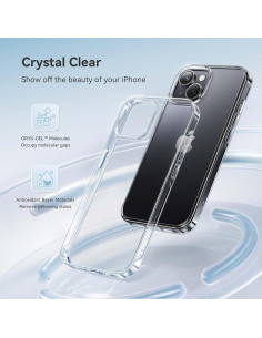 Funda CASEKOO para iPhone 14/13 6.1" Cristal Claro 2