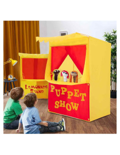 Teatro de Títeres Alvantor 71x51x104 cm para Niños