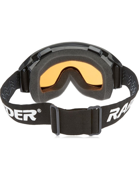 Gafas de Impacto Raider 26-001 Marco Negro Lente Clara