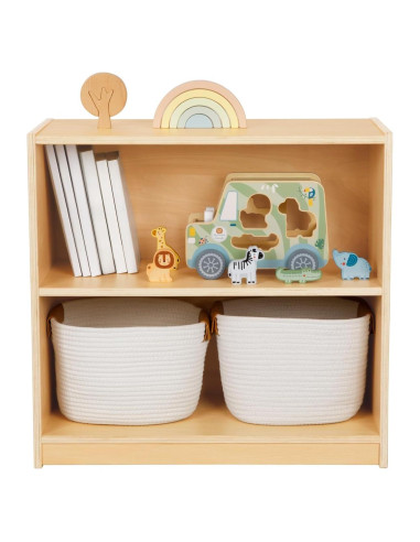 Estante Montessori OOOK 3 Niveles para Almacenamiento de Juguetes