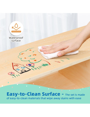 Estante Montessori OOOK 3 Niveles para Almacenamiento de Juguetes