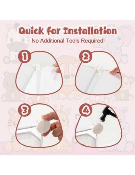 Armario Infantil Costzon 8 Cubos Blanco Organizador Modular