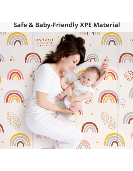 Alfombra de Juego Plegable PIGLOG 127x127 cm Impermeable Alfombra de Juego Plegable PIGLOG 127x127 cm Impermeable