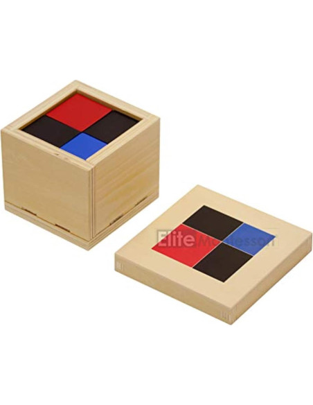 Cubo Binomial Elite Montessori - 8 Bloques de Madera