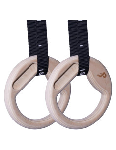 Anillas de Gimnasia Dangerously Fit con Hangboard Integrado