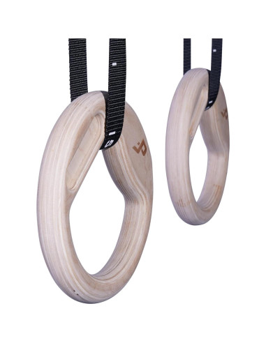 Anillas de Gimnasia Dangerously Fit con Hangboard Integrado