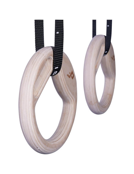 Anillas de Gimnasia Dangerously Fit con Hangboard Integrado