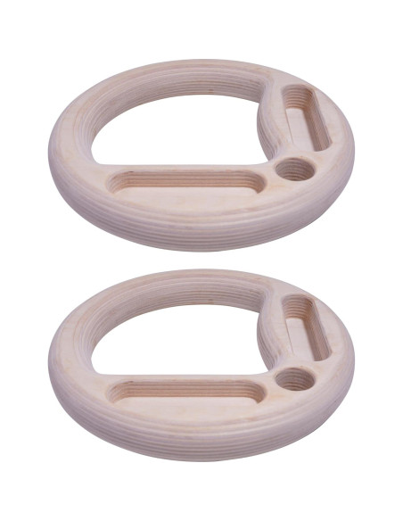 Anillas de Gimnasia Dangerously Fit con Hangboard Integrado