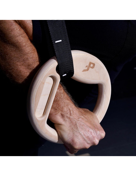 Anillas de Gimnasia Dangerously Fit con Hangboard Integrado