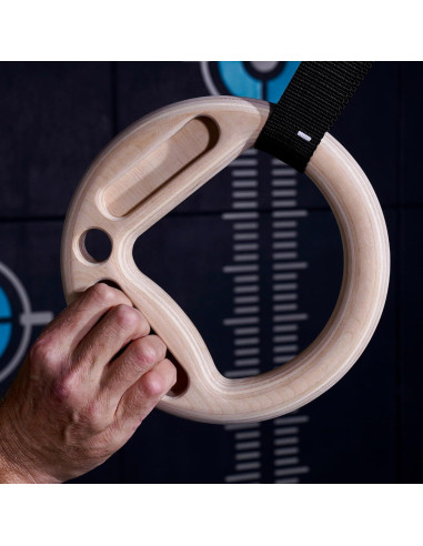 Anillas de Gimnasia Dangerously Fit con Hangboard Integrado