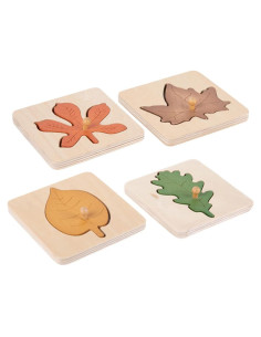 Rompecabezas de Madera para Niños 4 Piezas Educativo